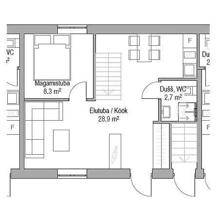 Hommiku 8a Апартаменты