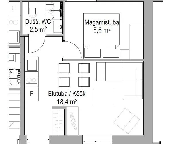 Apartamento Hommiku 8a